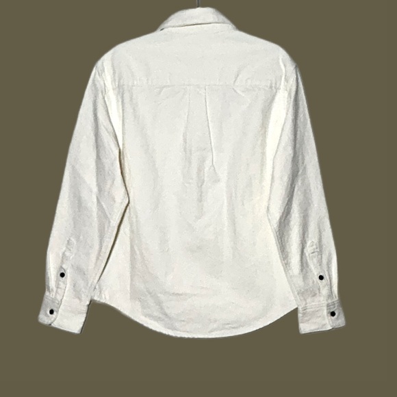 NEW Everlane The Canvas Organic Cotton Heavy Overshirt in Bone, Sizes S, L, & XL - Picture 6 of 14